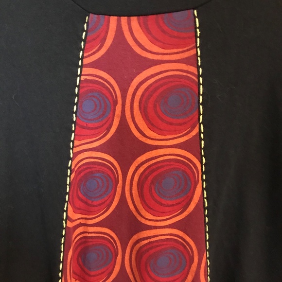 Adria Mode Colourful Dress with Pockets - Picture 4 of 7